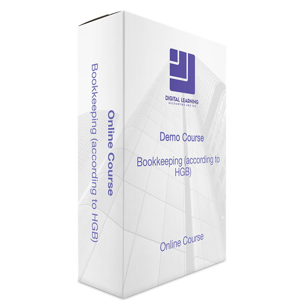 Demo-Course Bookkeeping (according to HGB)